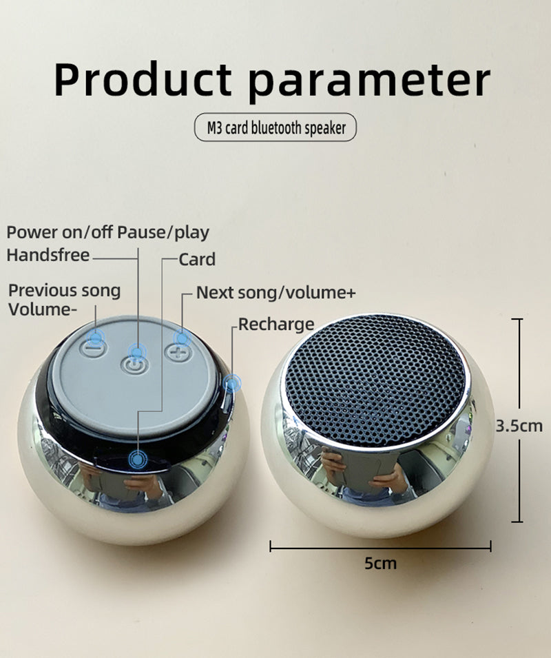 Wireless Bluetooth Speaker Powerful Portable TWS Speakers Mini Soundbox Bass Sound Box Support TF Card Subwoofer Music Play