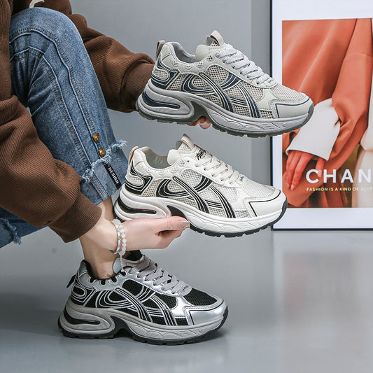 Women's Fashion Chunky Sneakers Dad Shoes Platform Casual