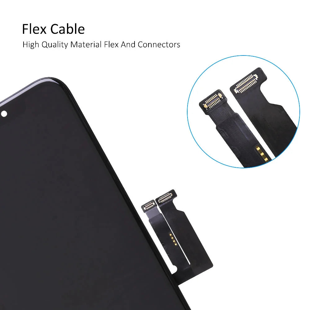 100% Excellent OLED Pantalla for iphone XR LCD Display Touch Screen Digitizer Assembly for iPhone XR LCD Replacement