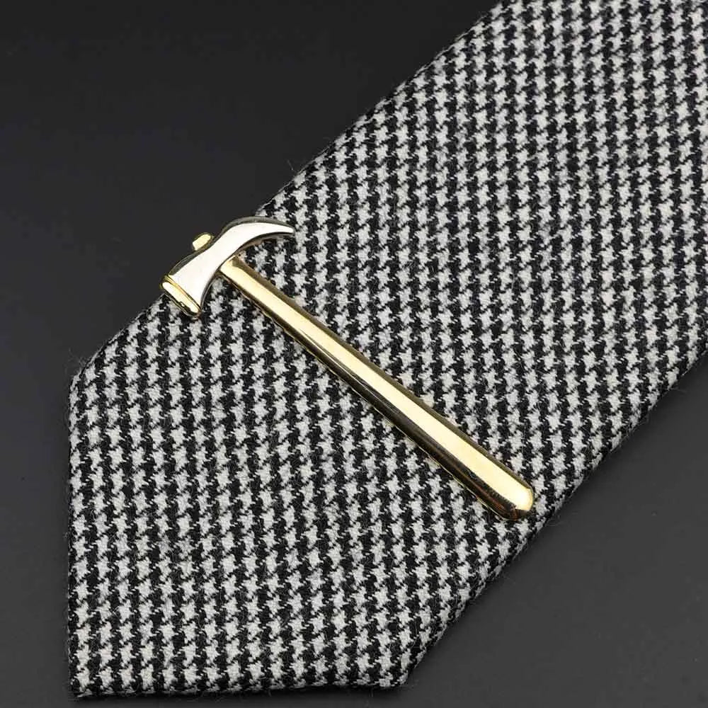 1 Piece Chrome Stainless Glasses Car Airplane Fork Spoon Shape Metal Tie Clip for Men Necktie Clips Pin For Mens Gift