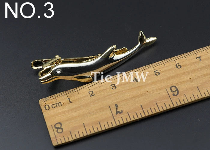 1 Piece Chrome Stainless Glasses Car Airplane Fork Spoon Shape Metal Tie Clip for Men Necktie Clips Pin For Mens Gift