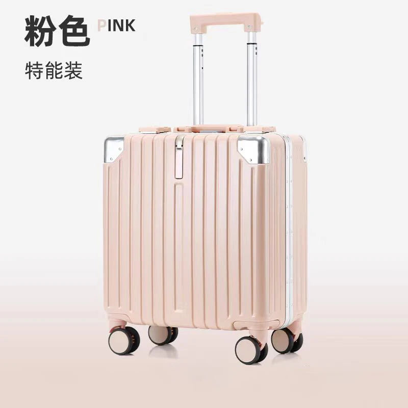16 18 20 inch Boarding Box Front Opening Rolling Luggage Computer Laptop Layer Mini Travel Bag Cabin Trolley Case