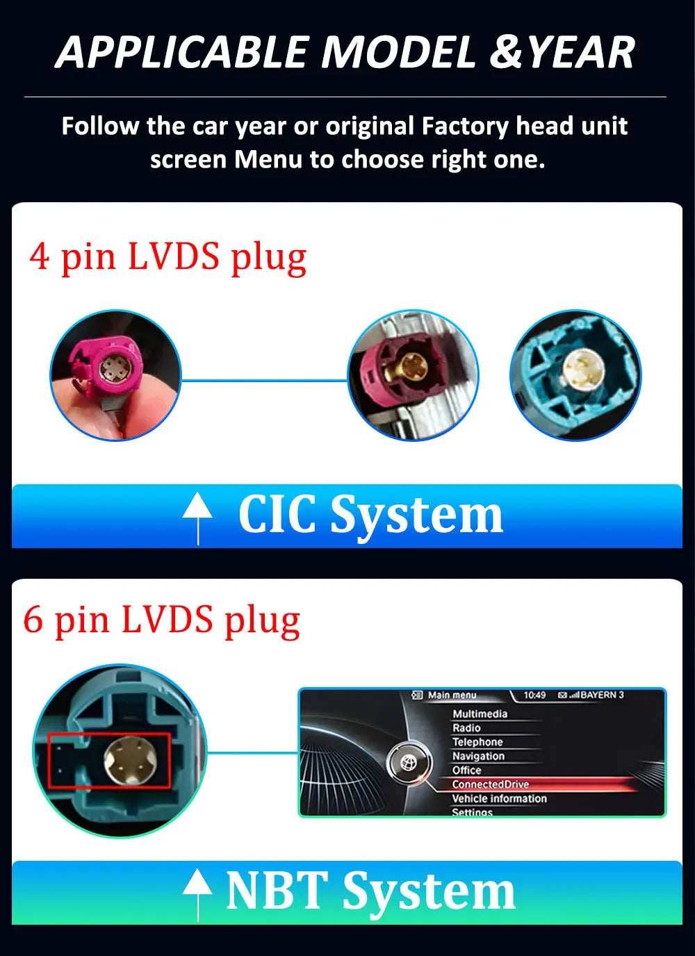 12.3 inch Android 14 GPS DSP BT Carplay Car Radio Multimedia Player for BMW 7 Series 2010 - 2015 CIC NBT System Auto Accessories