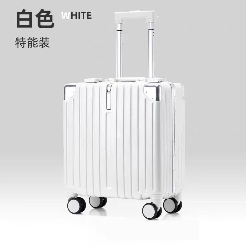 16 18 20 inch Boarding Box Front Opening Rolling Luggage Computer Laptop Layer Mini Travel Bag Cabin Trolley Case