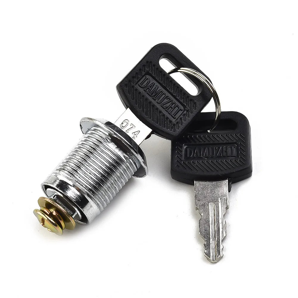 16/20/25/30mm Cam Lock Door Barrel Drawer Cabinet Mail Box Locker Cupboard + 2 Keys Cabinet Office Desk Letter Box Cam Locks