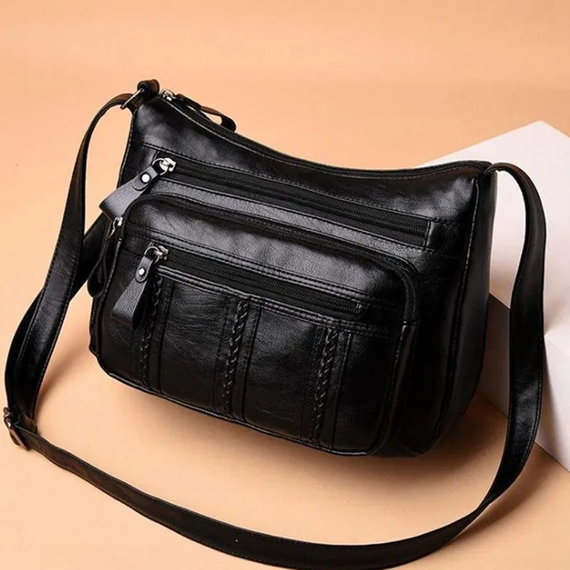 Women's Bag 2025 Trend Korean Handbags Designer Luxury Brand Ladies Shoulder Bags Soft Leather Fashion Versatile Crossbody Bag
