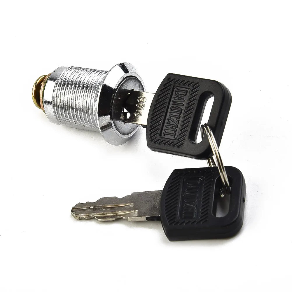 16/20/25/30mm Cam Lock Door Barrel Drawer Cabinet Mail Box Locker Cupboard + 2 Keys Cabinet Office Desk Letter Box Cam Locks