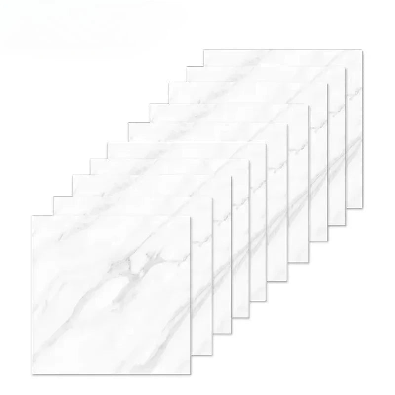 10-40PCS Imitation 3D Marble Wall Sticker Self Adhesive Waterproof Oilproof Wallpaper for Kitchen Tile Wall DIY Home Decoration