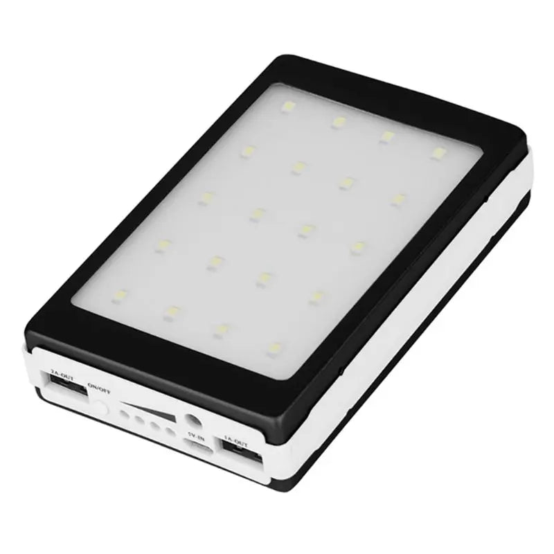 (No Battery) 18650 Solar DIY Box Powerbank for Case Led for Moblie Phone Power Lightweight