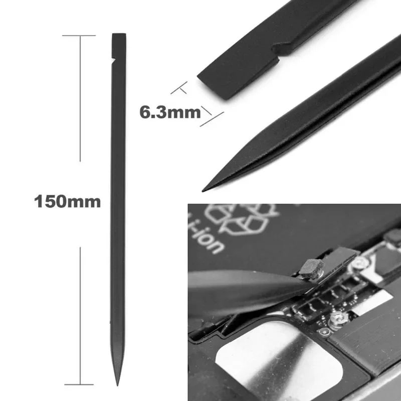 12 in 1 Mobile Phone Opening Tools Repair Kit Tips Shovel Bursh Blade Spudger Pry Crowbar Disassembly Screen Teardown Tool Set