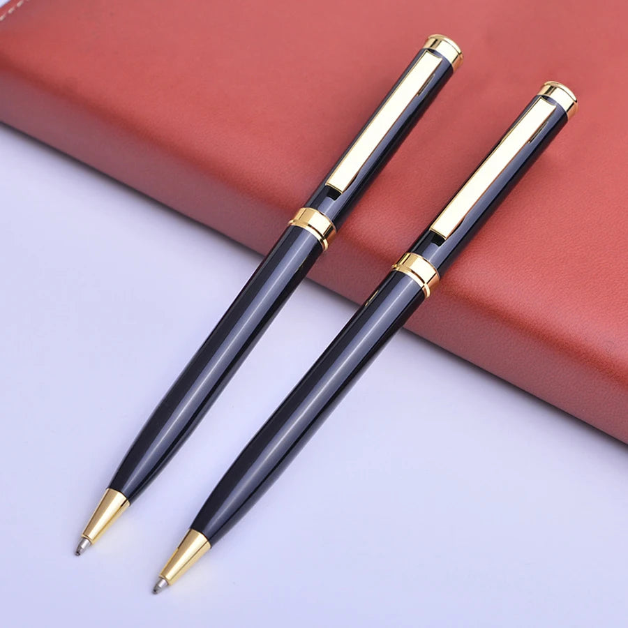 10 pcs/set Custom Personalized Ballpoint Pen Writing Lettering Markers School Supplies Stationery Luxury Office Accessories