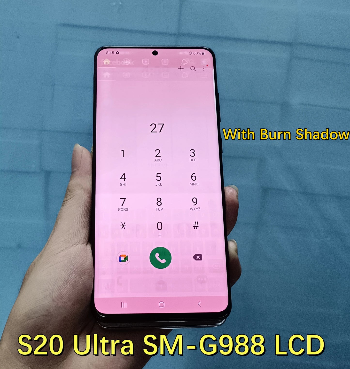 100% Work For Samsung Galaxy S20 Ultra G988 G988F LCD Display Touch Screen Digitizer Assembly For Samsung S20Ultra LCD With Line