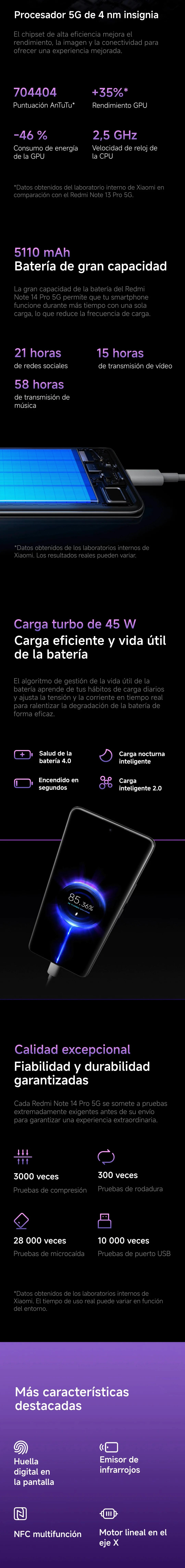 Xiaomi Redmi Note 14 Pro 5G European Version 256GB/512GB MTK Dimensity 7300-Ultra 6.67" AMOLED Display 120Hz 200MP Main Camera OIS 45W Charging, IP68, NFC