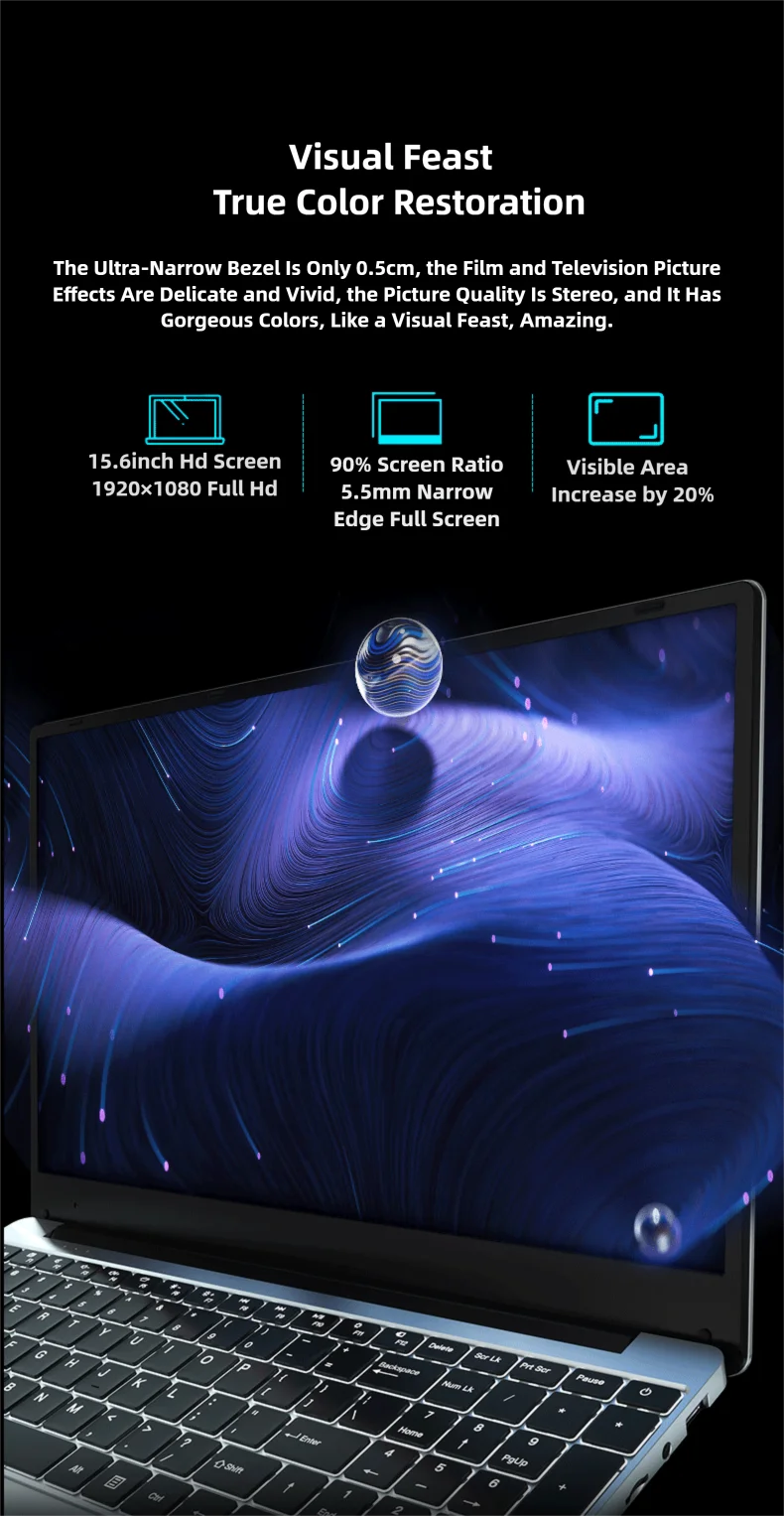 15.6" intel N5095 gaming laptops portable notebook computer pc core i5 i7 16GB DDR4 1TB IPS Windows11 Backlit Keyboard deals