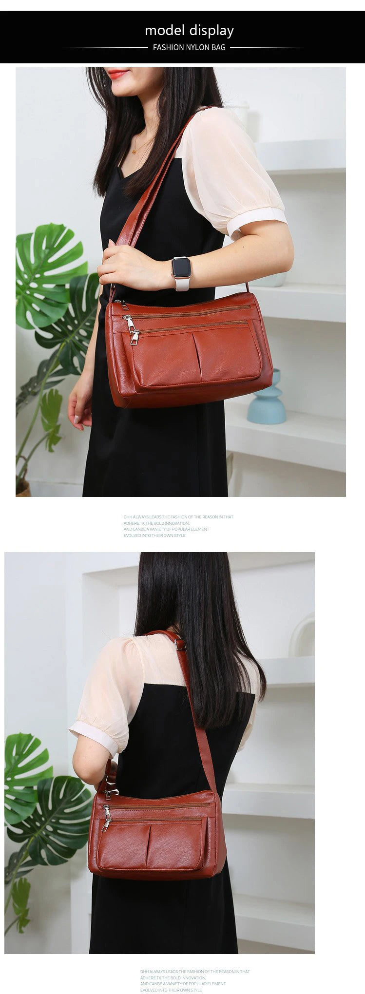 Women's Bag 2025 Trend Korean Handbags Designer Luxury Brand Ladies Shoulder Bags Soft Leather Fashion Versatile Crossbody Bag