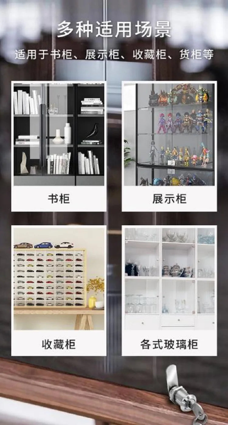 16/20/25/30mm Cam Lock Door Cabinet Mailbox Drawer Cupboard Locker + 2 Keys DIY Cabinet Tools