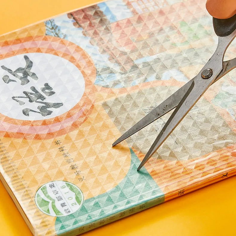 10 Sheets A4 Transparent Self Adhesive Book Cover Wrapper S/M/L Waterproof Book Wrap Paper Film Matte Clear Notebook Protector