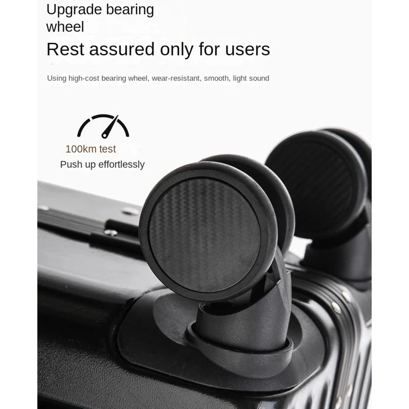 16 18 20 inch Boarding Box Front Opening Rolling Luggage Computer Laptop Layer Mini Travel Bag Cabin Trolley Case