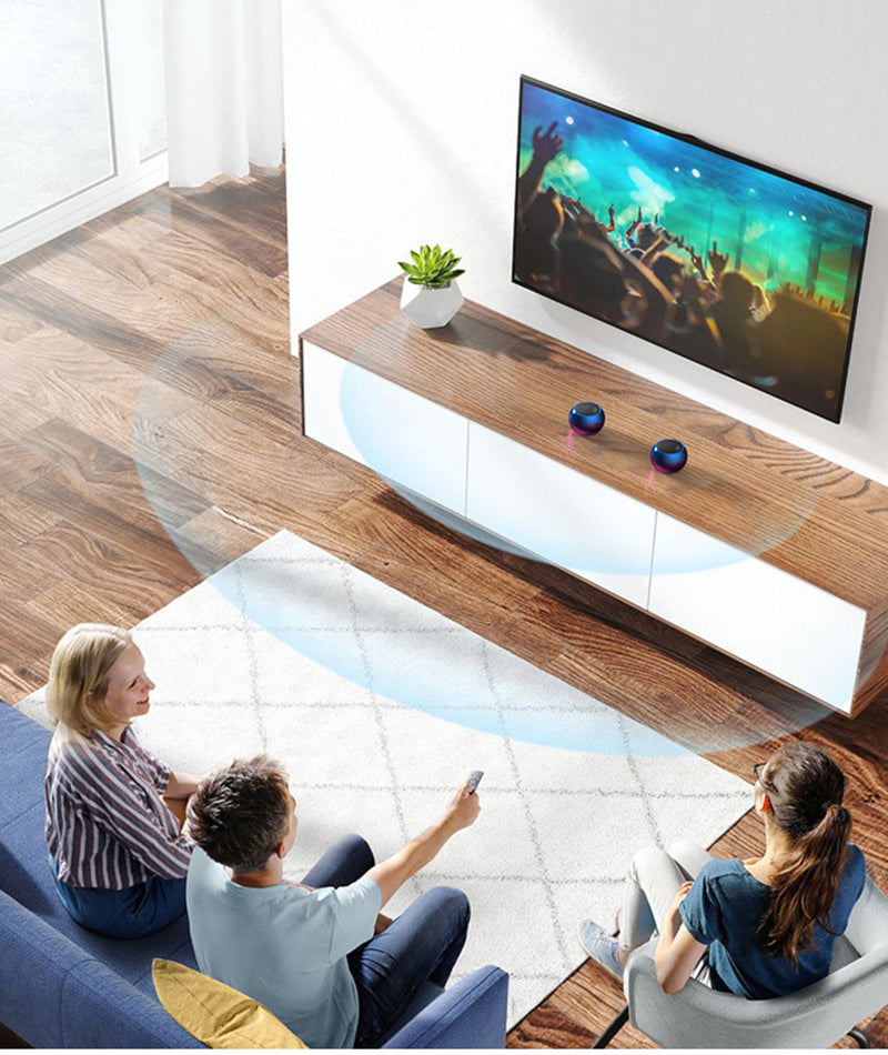 Wireless Bluetooth Speaker Powerful Portable TWS Speakers Mini Soundbox Bass Sound Box Support TF Card Subwoofer Music Play