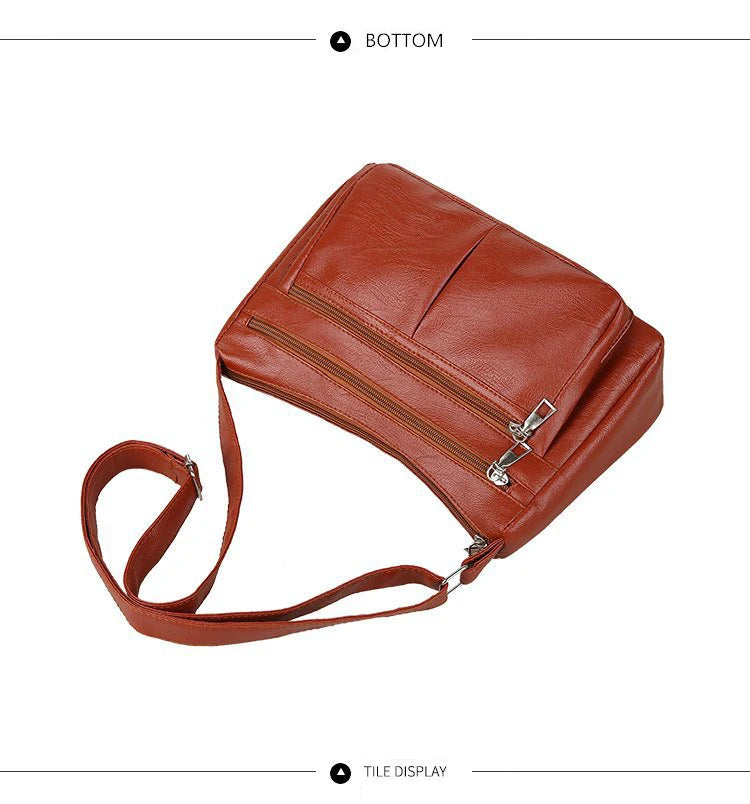 Women's Bag 2025 Trend Korean Handbags Designer Luxury Brand Ladies Shoulder Bags Soft Leather Fashion Versatile Crossbody Bag