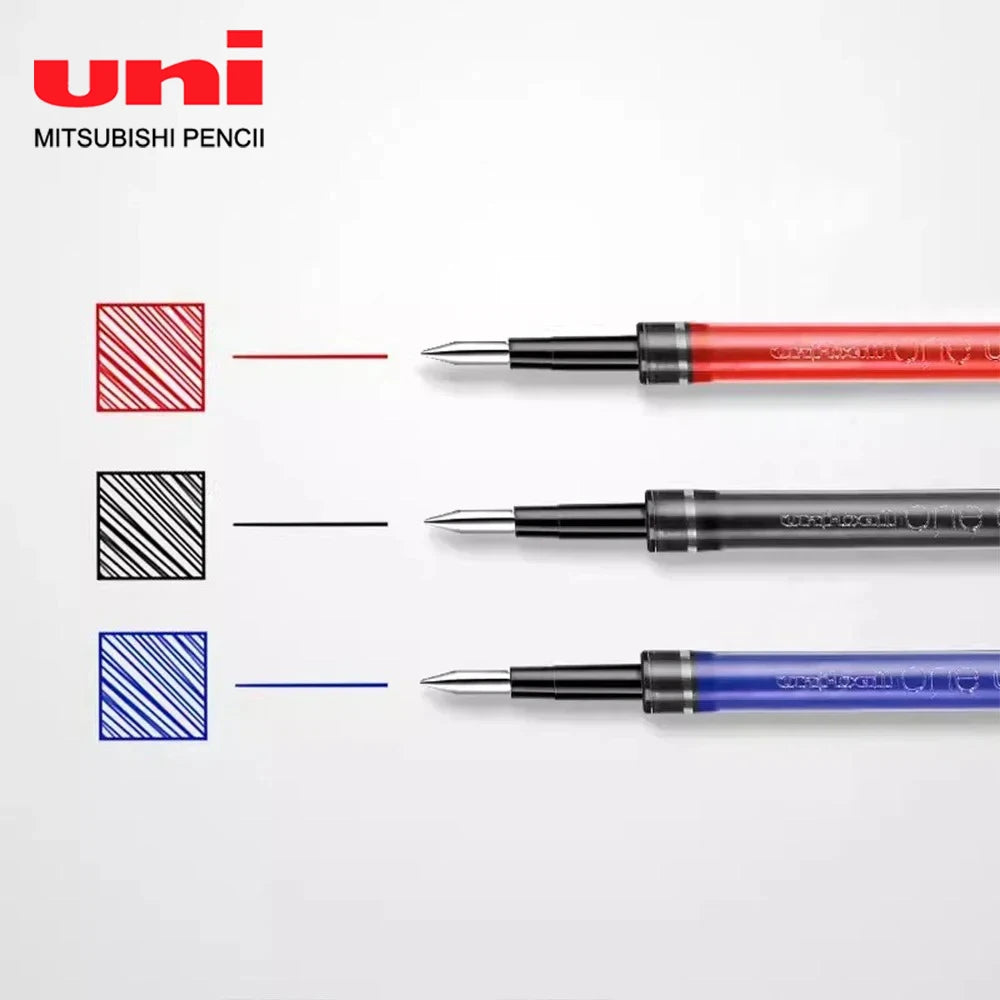 10PCS Uni-ball One Gel Pen Refill UMR-05S/UMR-38S Applicable To UMN-SP/UMN-SF Back To School Japanese Stationery 0.38mm/0.5mm