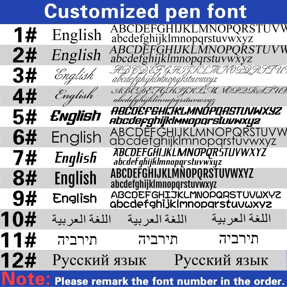 1 Set Luxury Metal Gel Pen Sculpture Pattern Roller Pen Office School Stationary Pen Customized Logo Name Text Gift