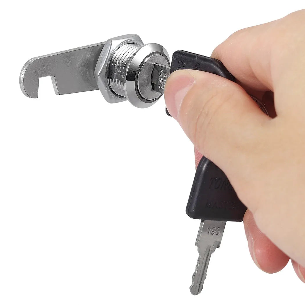 16/20/25/30mm Cam Lock Door Barrel Drawer Cabinet Mail Box Locker Cupboard + 2 Keys Cabinet Office Desk Letter Box Cam Locks