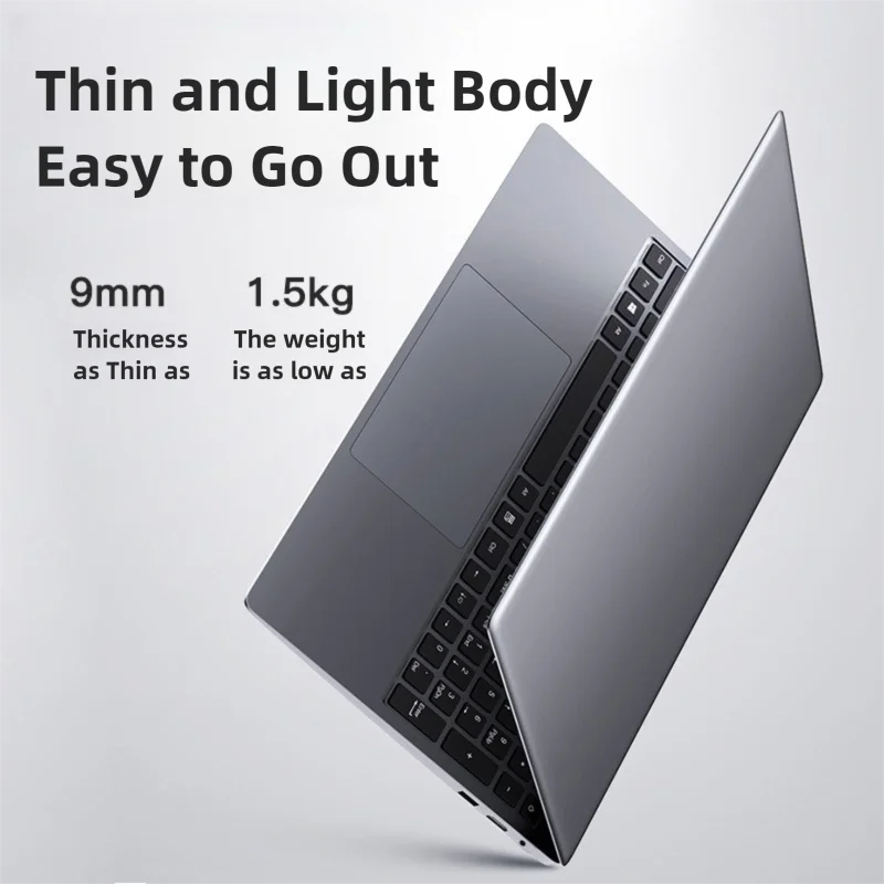15.6" Intel N5095 Gaming Laptop Portable Notebook computer PC Core i5/i7 16GB DDR4 512GB/1TB IPS Windows 11 Backlit Keyboard