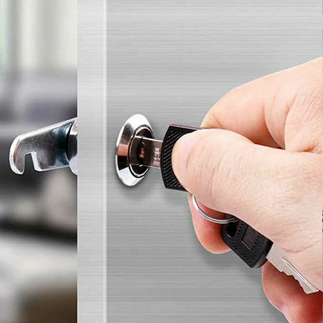 16/20/25/30mm Cam Lock Door Barrel Drawer Cabinet Mail Box Locker Cupboard + 2 Keys Cabinet Office Desk Letter Box Cam Locks