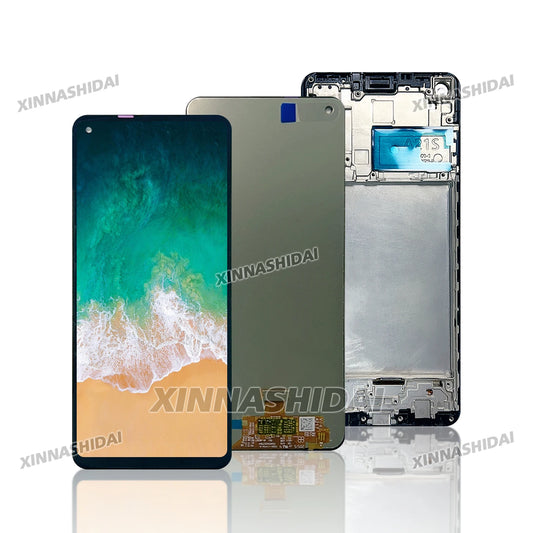 100% tested oled Display for pantalla Samsung Galaxy A21S A217F LCD Display Touch Screen Digitizer Replacementch Screen Panel
