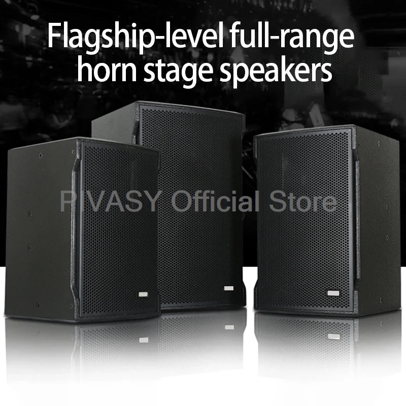10/12 Inch Wall Mounted Speaker High Power Multi-function Sound Amplifier Professional Speaker for KTV Conference Stage Audio
