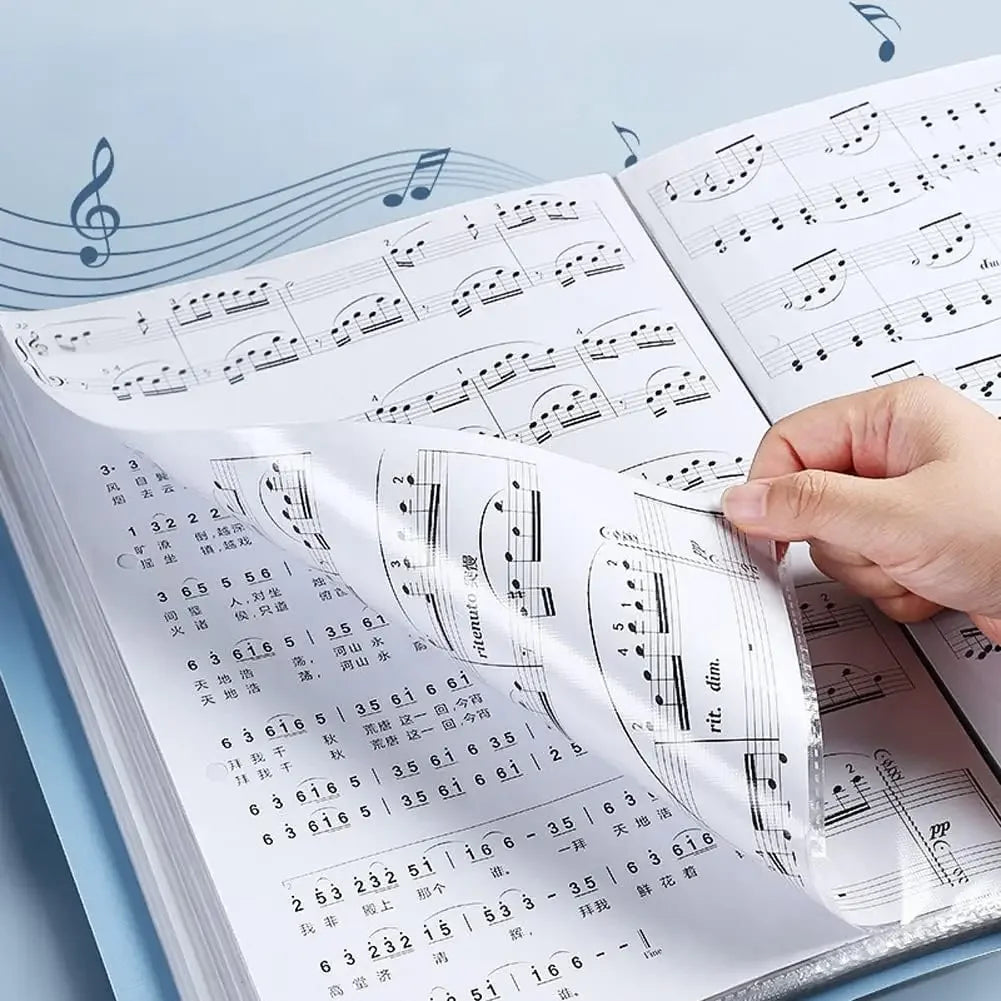 100-Pocket File Folder Display Book Plastic A4 Sheet Paper Document Holder, Letter Size Inserts File-N-View Business Presentatio