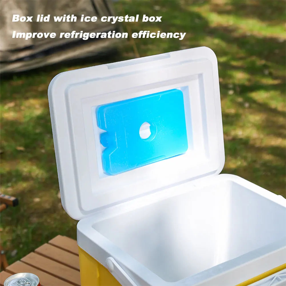 15L Camping Cooler Box Multipurpose Insulated Ice Chest Portable Ice Bucket Outdoor Hard Cooler for Outdoor Use