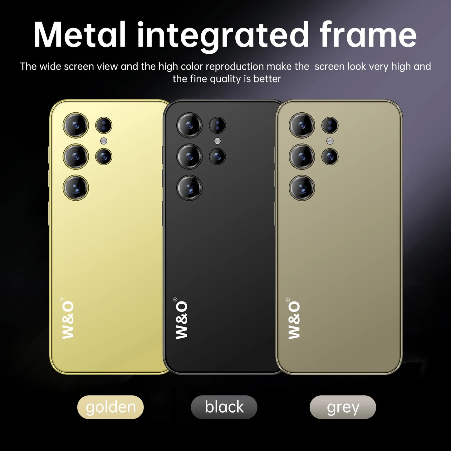 X18 Smartphone Android 6.6 inch 128GB ROM 8GB RAM 4G Network Dual SIM Cellphones Google Play Store 5200mah Mobile phones