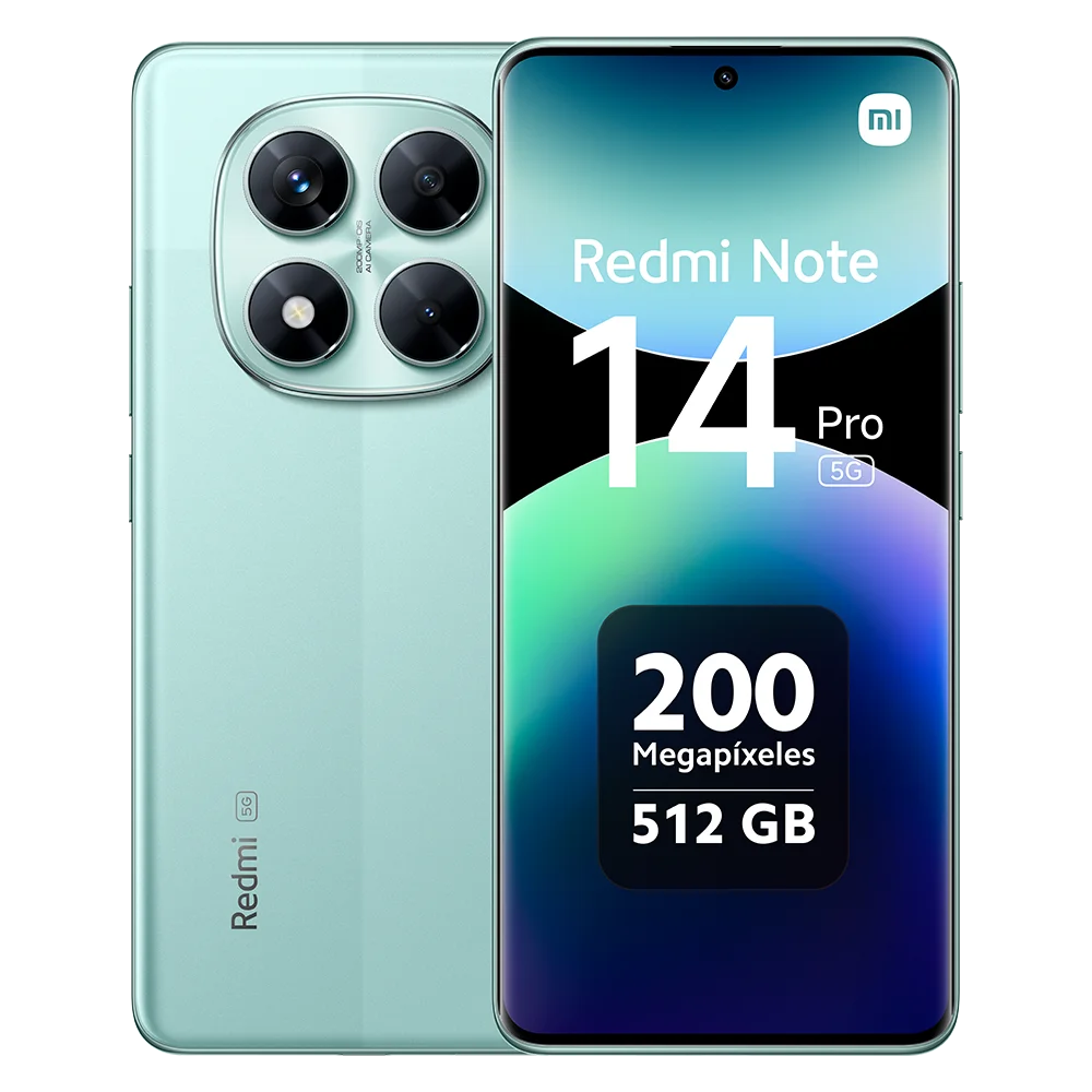 Xiaomi Redmi Note 14 Pro 5G European Version 256GB/512GB MTK Dimensity 7300-Ultra 6.67" AMOLED Display 120Hz 200MP Main Camera OIS 45W Charging, IP68, NFC