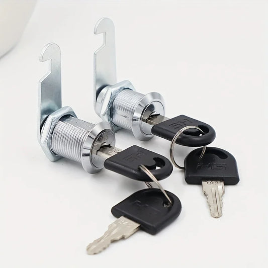 16/20/25/30/38mm Cam Lock High Quality Mail Box File Cabinet Desk Drawer Lock with 2 Keys DIY Cabinet Tools