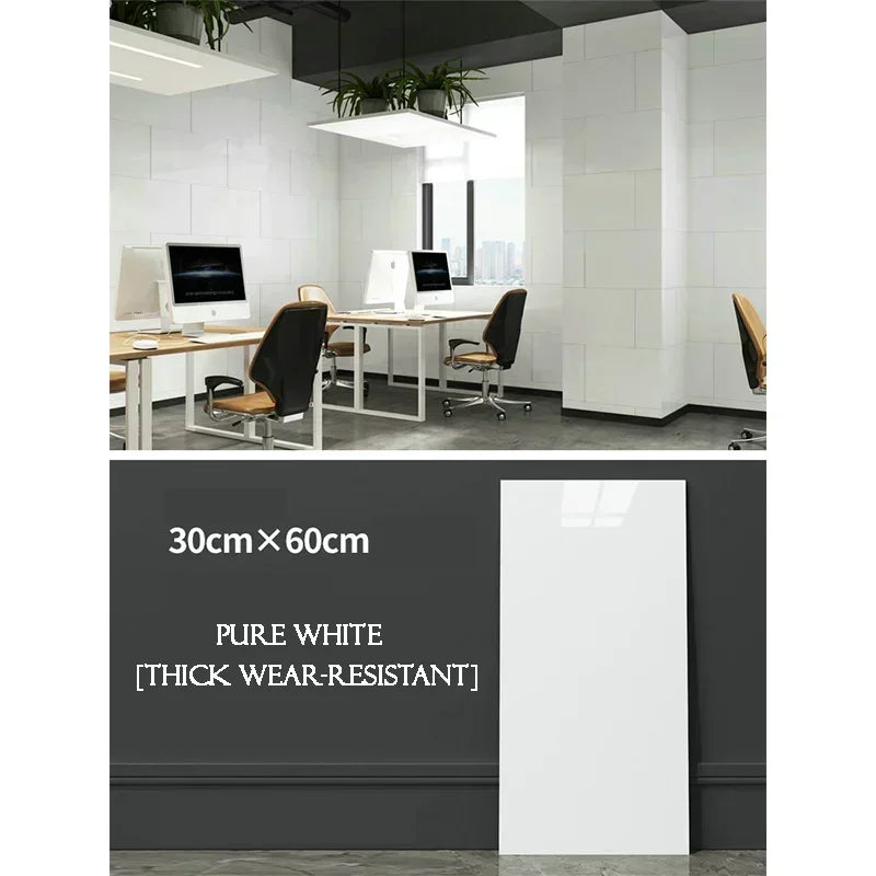 10PCS Marble Imitation Ceramic Tile Wall Sticker PVC Waterproof Oil-proof Moisture-proof Wallpaper Bathroom Kitchen Decoration