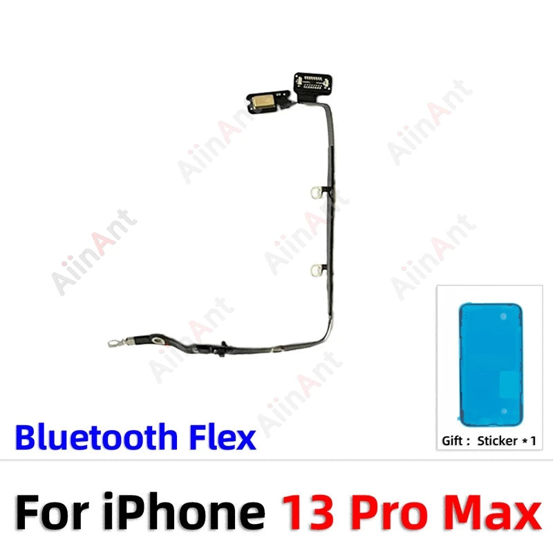 100% Test AiinAnt Bluetooth GPS Cellular Antenna NFC WI-FI Signal Wifi Flex Cable For iPhone 13 Pro Max mini with Sticker
