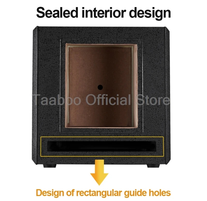 10/12 Inch Super Subwoofer High Power Speaker Active HiFi Wooden Subwoofer High Fidelity Home Theater Audio Amplifier Speaker