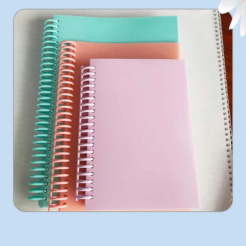 19mm 30 Ring A4 Binders Plastic B5 Binding Buckle Ring Notebook Clip Detachable Plastic Loose-leaf Binder Rings Notebook Binding