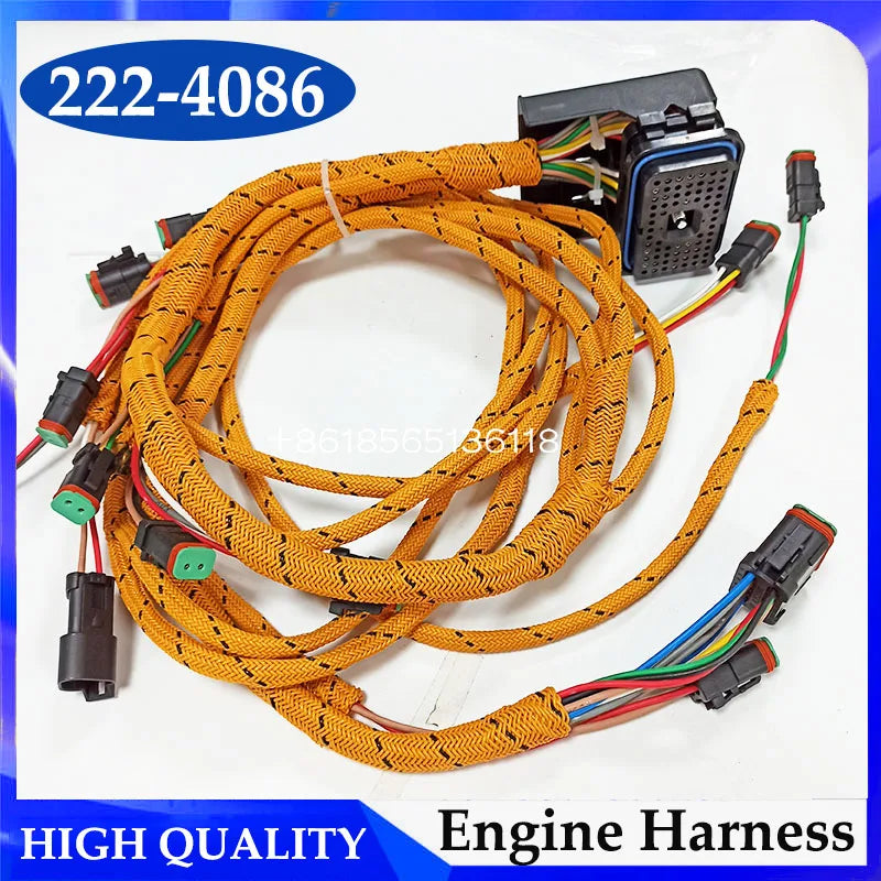 140H 160H 966G 972G D7R Engine Wiring Harness 222-4086 2224086 Cable Harness