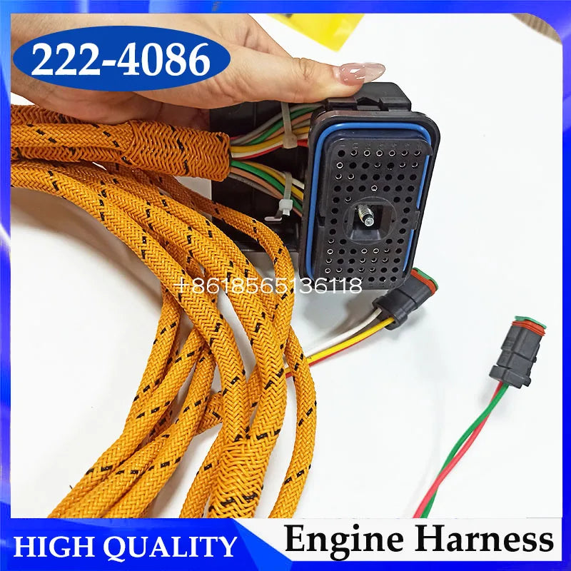 140H 160H 966G 972G D7R Engine Wiring Harness 222-4086 2224086 Cable Harness