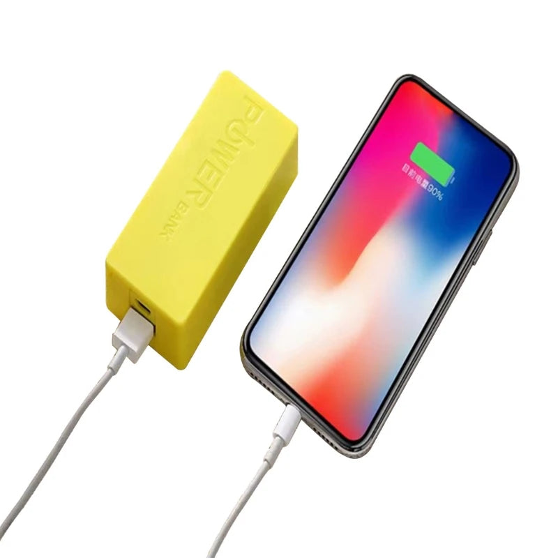 18650 Power Bank Battery Charger Case 5V 1A Portable USB Power Bank Kit Storage DIY Box For Phone MP3 Electronic Charging