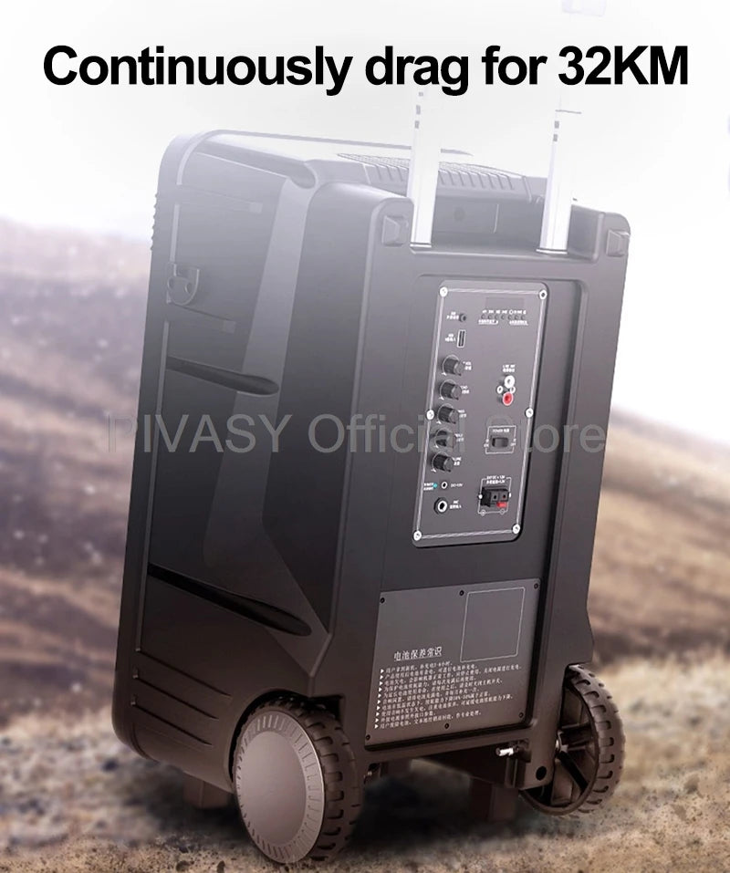 1600W High Power Audience Speaker 12 Inch Wireless Bluetooth Sound Audio Surround Subwoofer for DJ Stage Dancing Party Karaoke