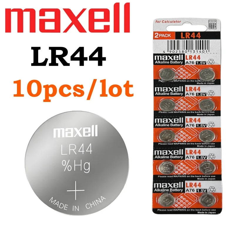 10-50pcs LR44 For A76 LR44 AG13 357 SR1154 LR1154 SR44 LR 44 Alkaline Batteries For Calculator Toy Remote Button Coin