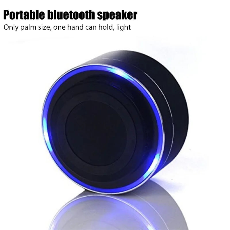 # A10 Wireless Bluetooth Speaker Small Steel Cannon Subwoofer Portable Mini Gift Card Bluetooth SpeakerColor