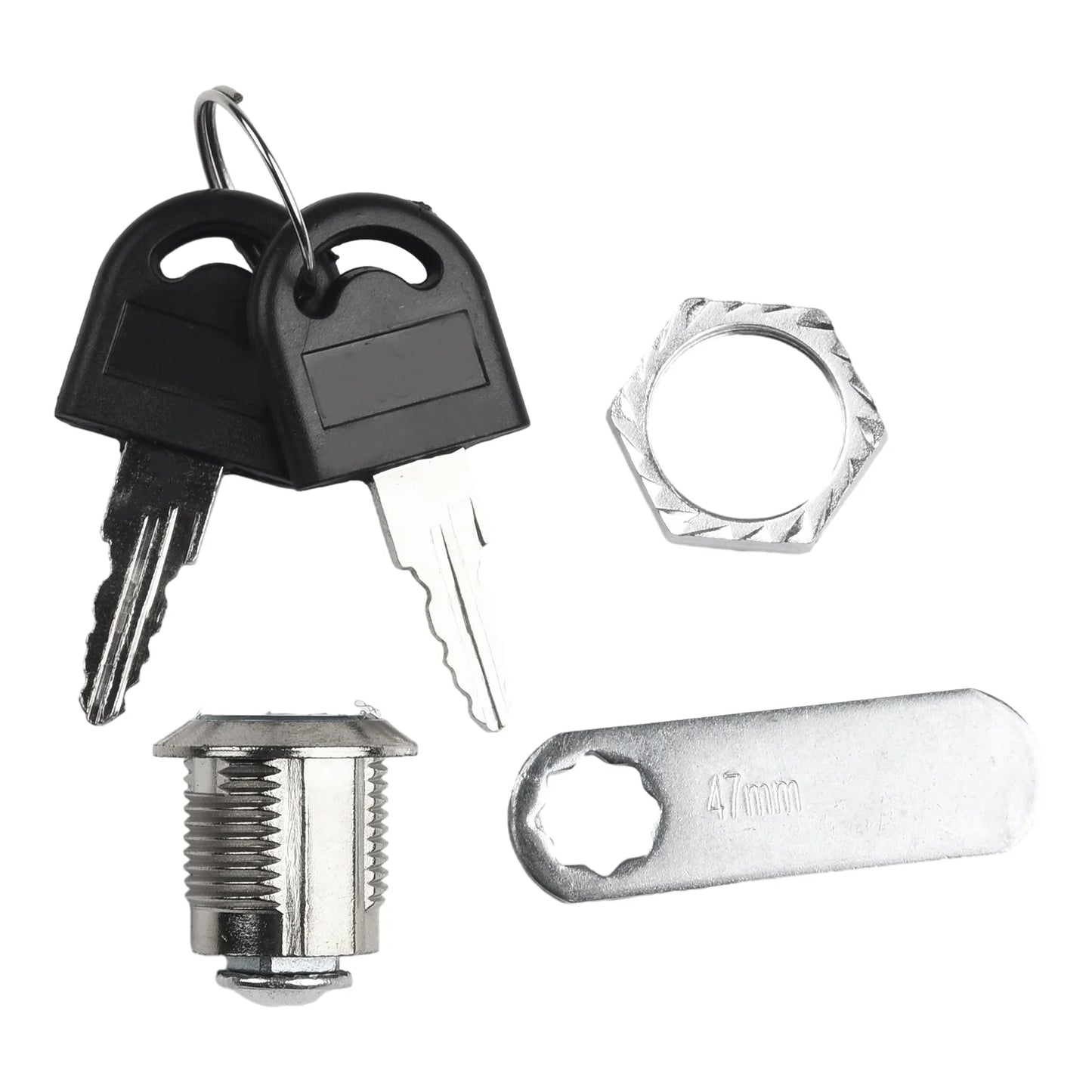16/20/25/30mm Cam Lock Door Cabinet Mailbox Security Lock Drawer Cupboard Locker With 2 Keys Furniture Hardware