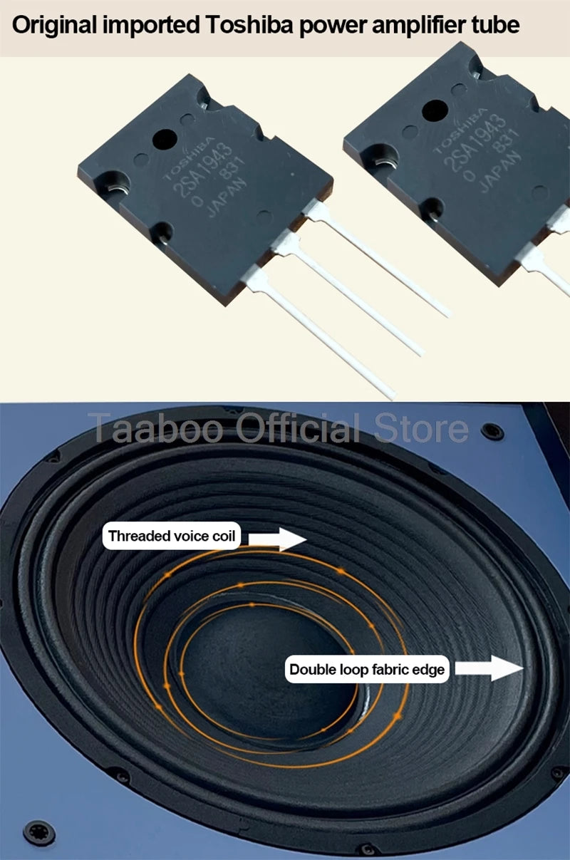 12/10 Inch Active Subwoofer Speaker High Power HiFi Fever Wooden Subwoofer Home Theater Audio Sound Box For AMP/PC/TV/DVD/CD