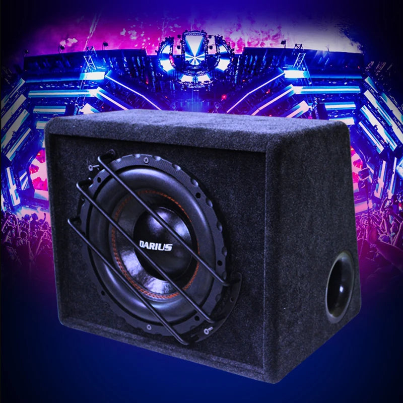 10/12 Inch 300/330W Dual Magnetic Dual Coil Passive Speaker Super Subwoofer Car Audio Fever DIY High Power Car Speaker