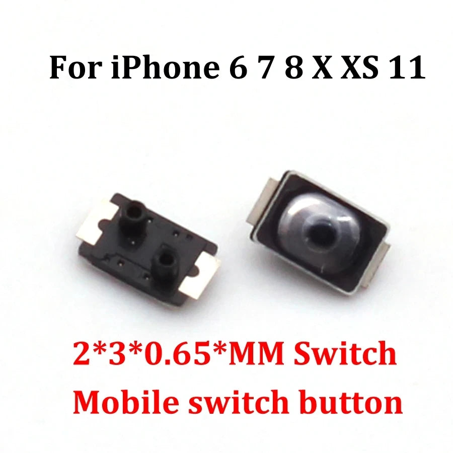 10Pcs/Lot Tactile Push Button Switch Tact Micro Switch SMD On Off Inner Button for iPhone Android Huawei Mi OPPO Mobile Phone